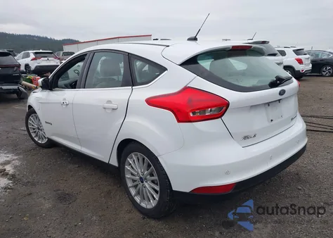 2017 Ford Focus Electric из США, поврежденный, VIN 1FADP3R41HL224401